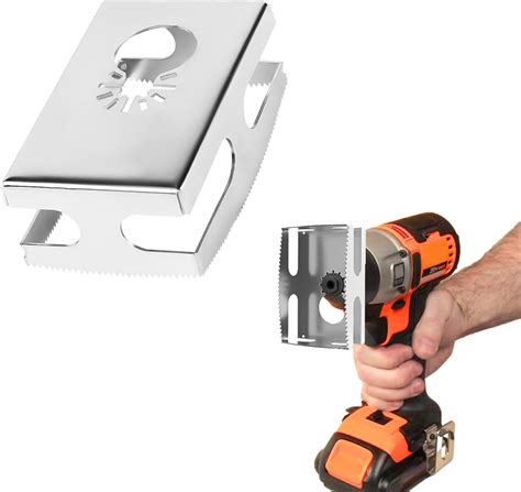 electrical box hole cutter|oscillating electrical box cutter.